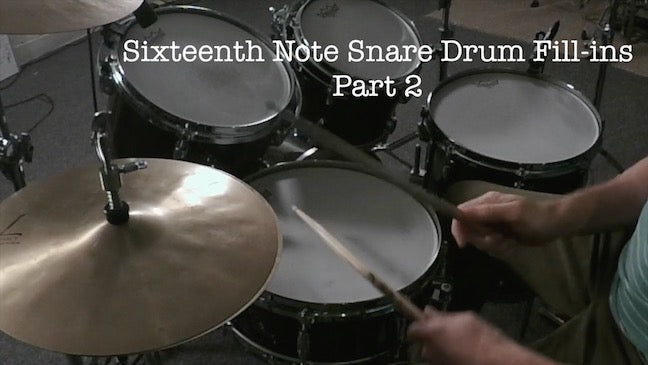 Preview - Sixteenth Note Fill-ins Part 2